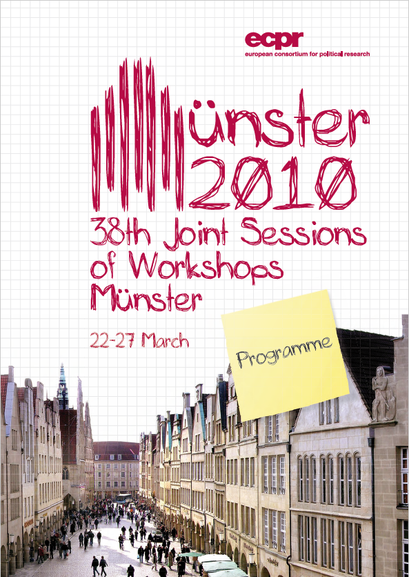 ECPR Joint Sessions Munster, 22 - 27 March 2010 programme cover image